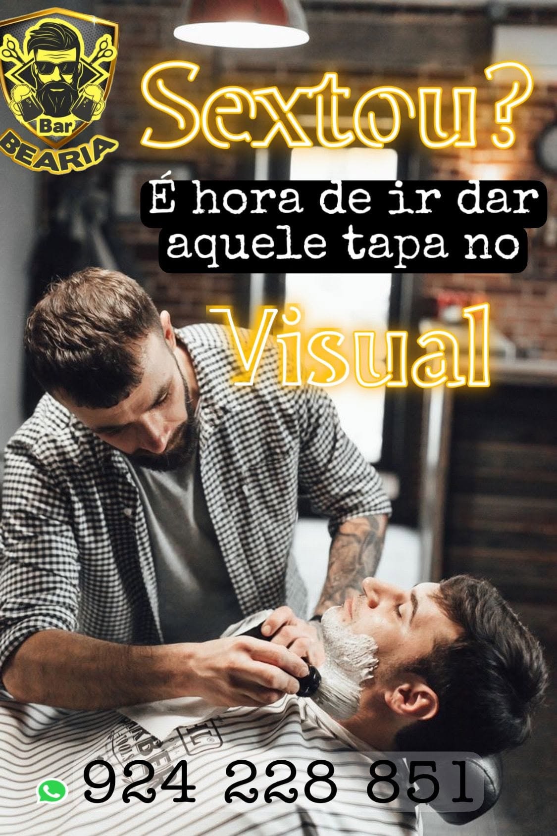 Aparar e modelar a barba